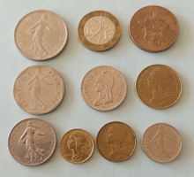 10 pièces France francs