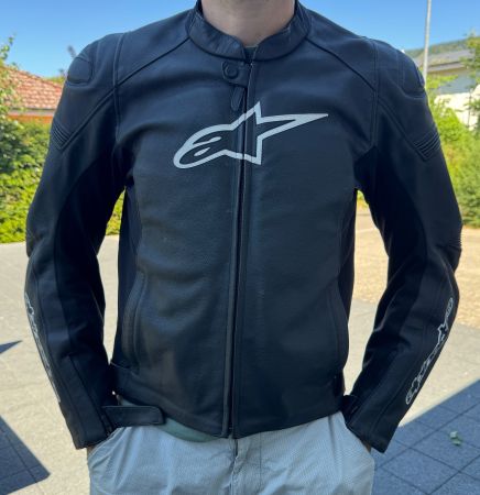 Veste cuir moto Alpinestar SP-1 Leather Jacket