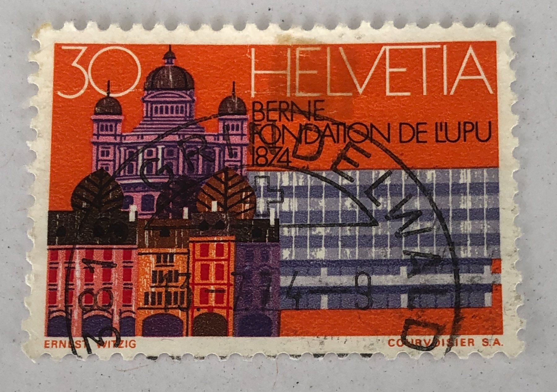 Tutti i francobolli: CH Briefmarken mit Gestempelt   – Usato da Aarau venduto da Billa007