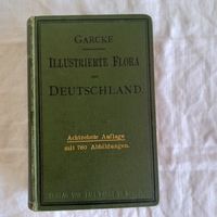 Illustrierte Flora von Deutschland, Garcke, seltene 8. Au...