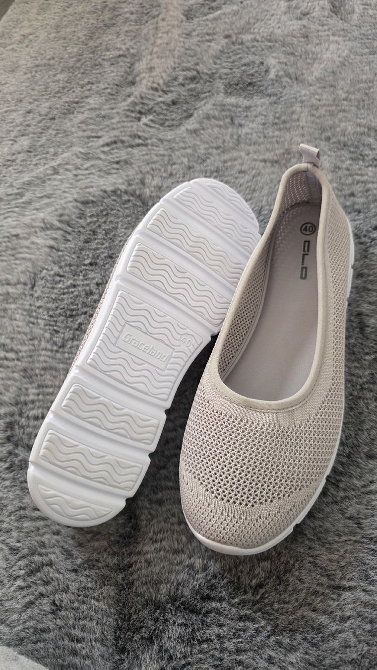 Graceland Damenschuhe: Ballerinas Gr. 40, Beige, Neu – Neu und originalverpackt aus Nussbaumen AG von Ja_de_sa 1