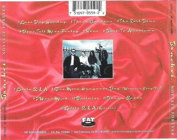 CDs: Bracket – Novelty Forever – Gebraucht aus St.Gallen von jalamusic 1