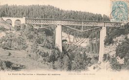 Vallorbe (VD) – Die Eisenbahnbrücke von Vallorbe Bahn