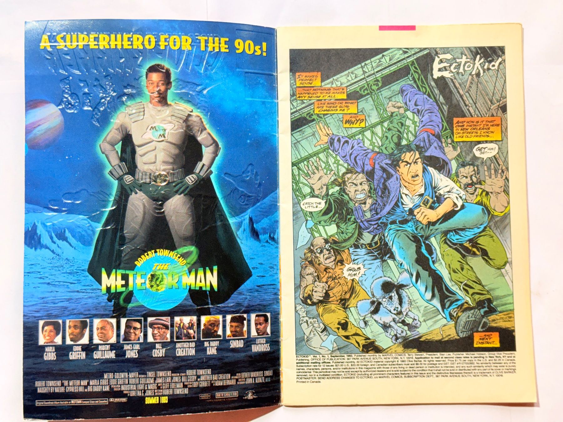 Comics: Clive Barker Ectokid, engl. Marvel Razorline, Sept. 93 Top! – Gebraucht aus Zuerich von SonderArt-Wertgut 2