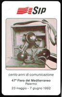 Privat Telefonkarte Italien OP-61 Fiera Palermo ungebraucht