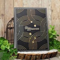 Spellbinders Hot Foil Plates ** Elliptical Weave**