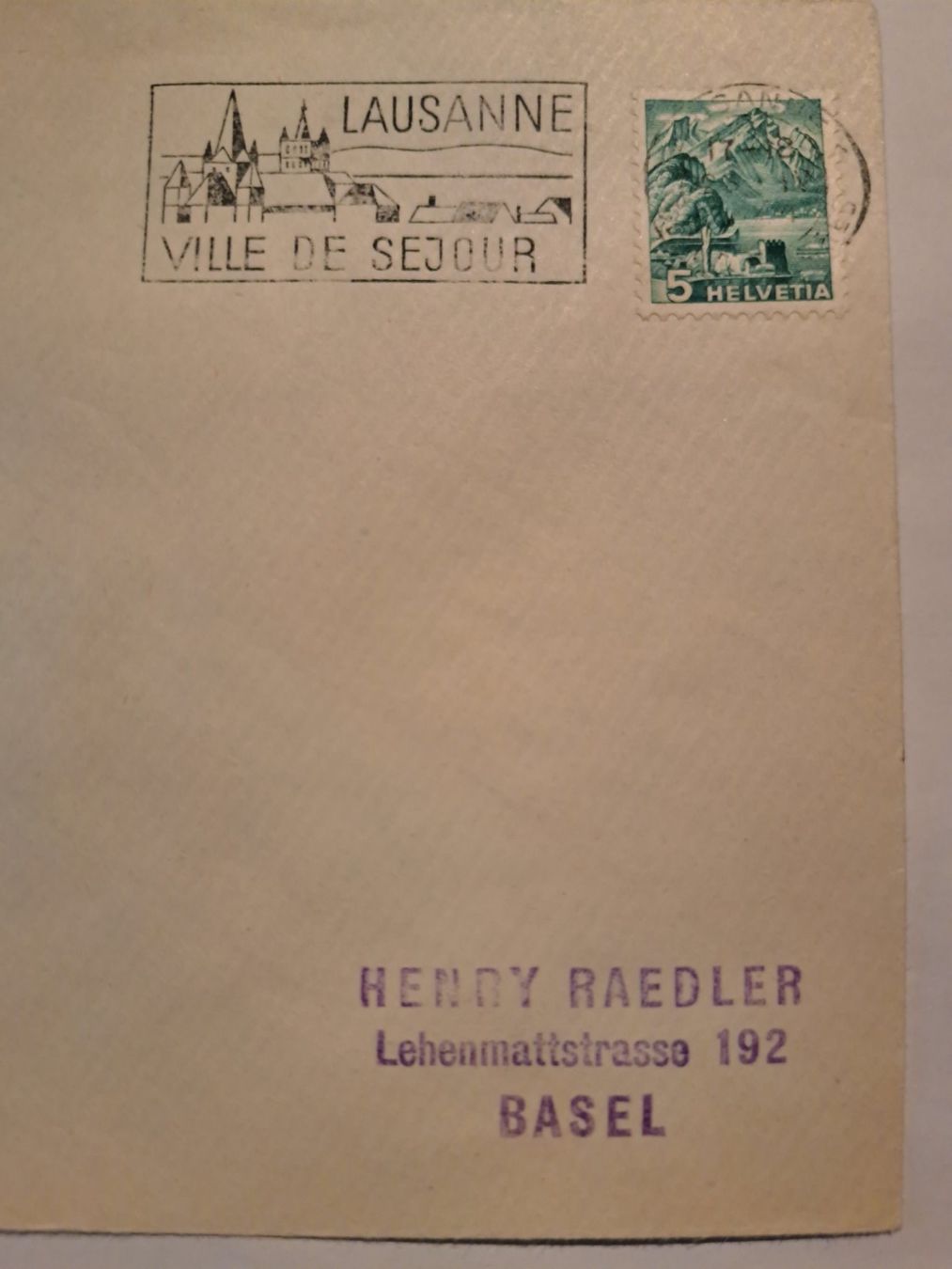 Tutti i francobolli: 6 enveloppes timbrées 1944 – Usato da Pailly venduto da jme99 6