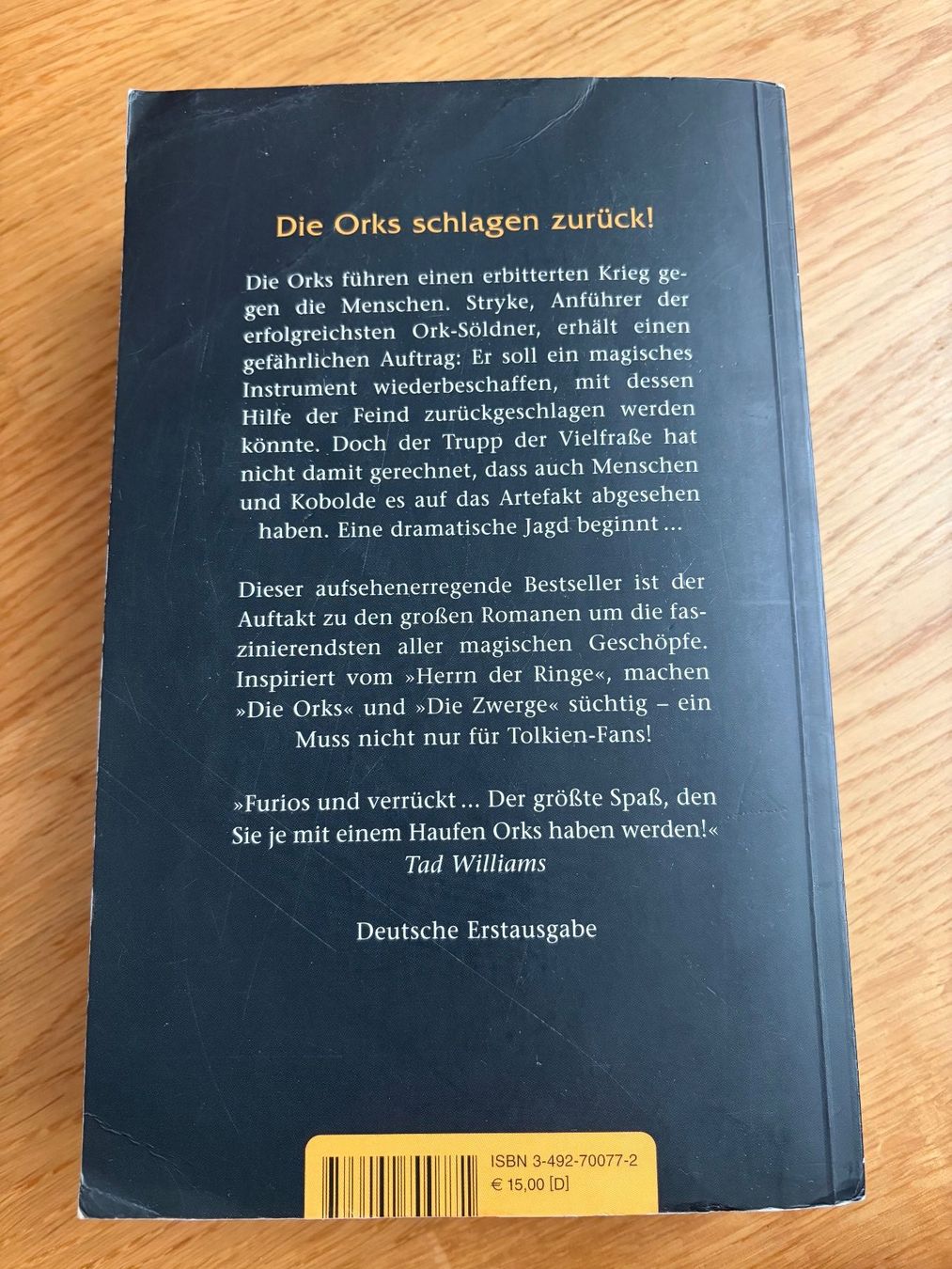 Libri: Die Orks – Usato da Glattpark(Opfikon) venduto da qantas_39 2