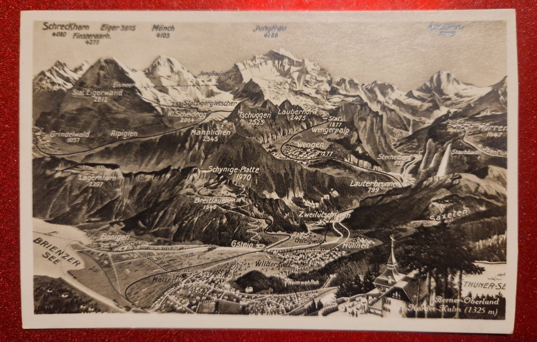 Cartoline postali: Berner Oberland top – Nuovo (secondo la descrizione) da Melchnau venduto da Arthurius