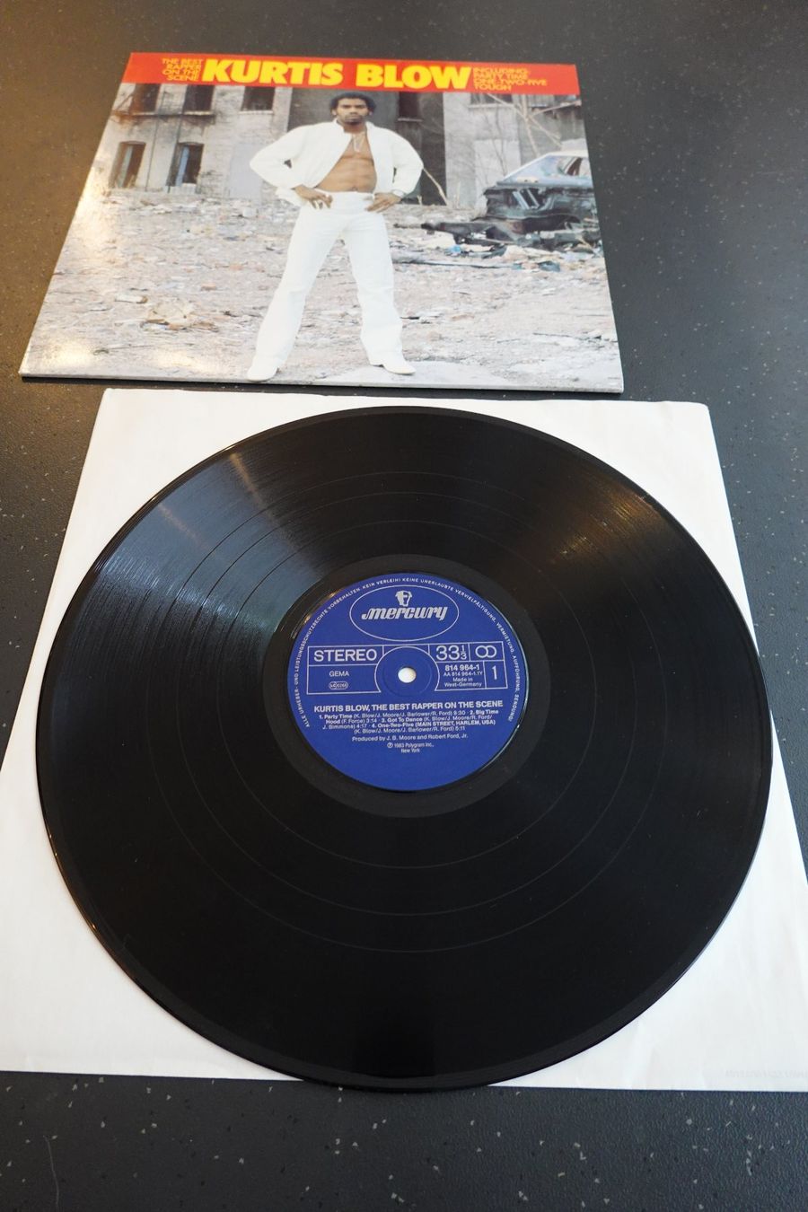 Dischi in vinile: Schallplatte von Kurtis Blow The best Rapper - Vinyl – Usato da Jona venduto da JOberg_25 2