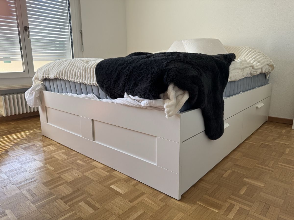 Betten: Malm Bett 160x200 – Gebraucht aus Ettingen von sad_ii 1