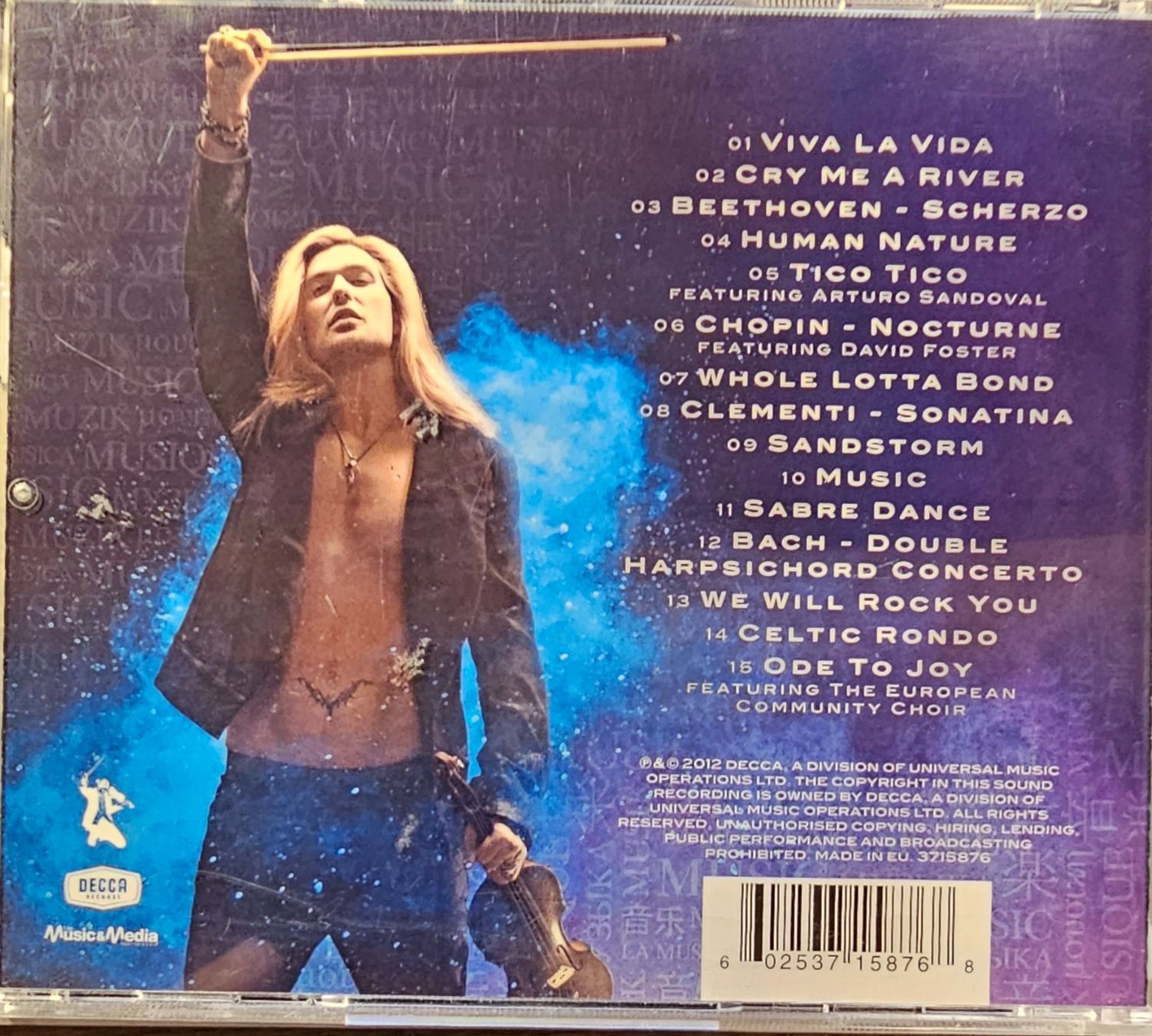 CDs: David Garrett – Music – D'occasion à Wahlen b. Laufen par Cg10 1