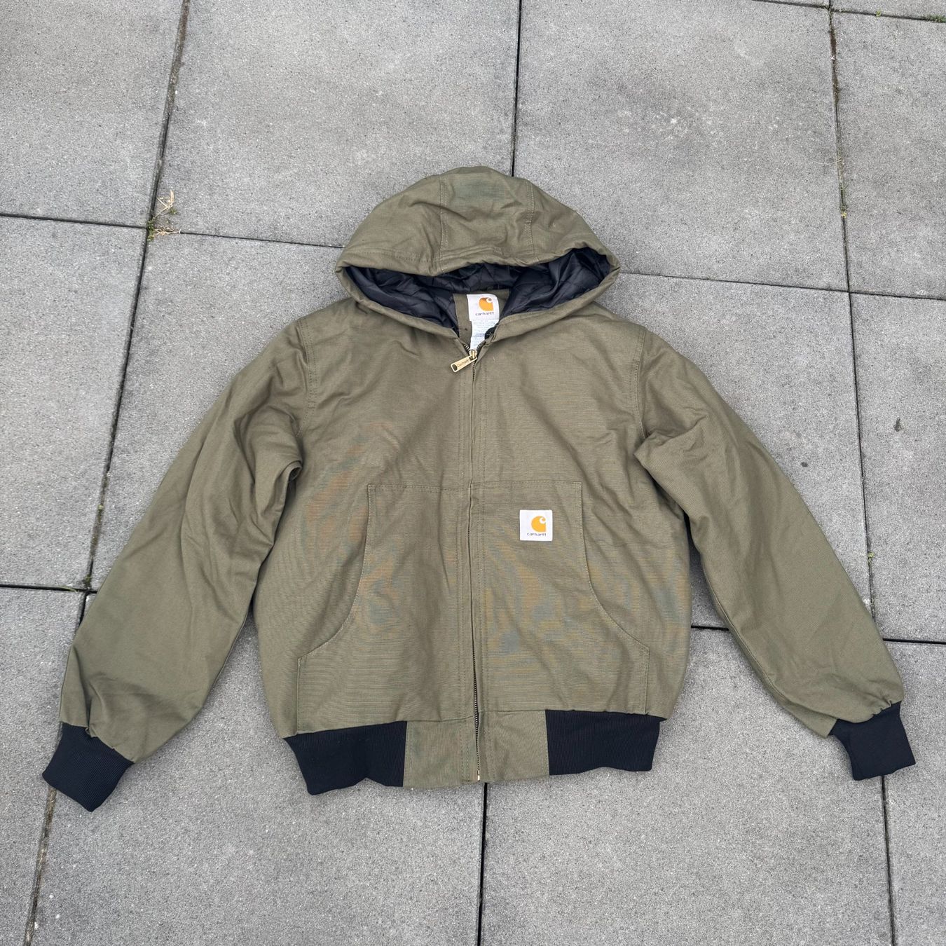 Carhartt Giacche: Carhartt Union Labor reworked vintage-style jacket – Usato da St. Gallen venduto da sourced_limited