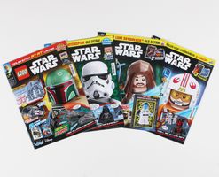 4 LEGO STAR WARS Comics, Quiz & Rätselspass für Kinder Set 3