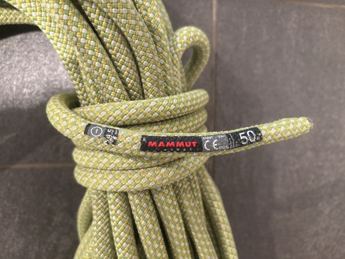 Mammut Corde: Mammut Seil 50m 9.5mm – Usato da Sirnach venduto da Fabrice--_-- 1