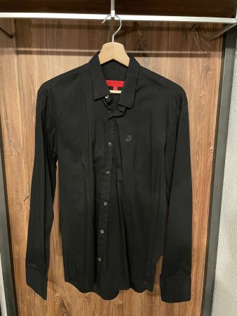 Baxmen Cultwear - edles schwarzes Hemd (M)