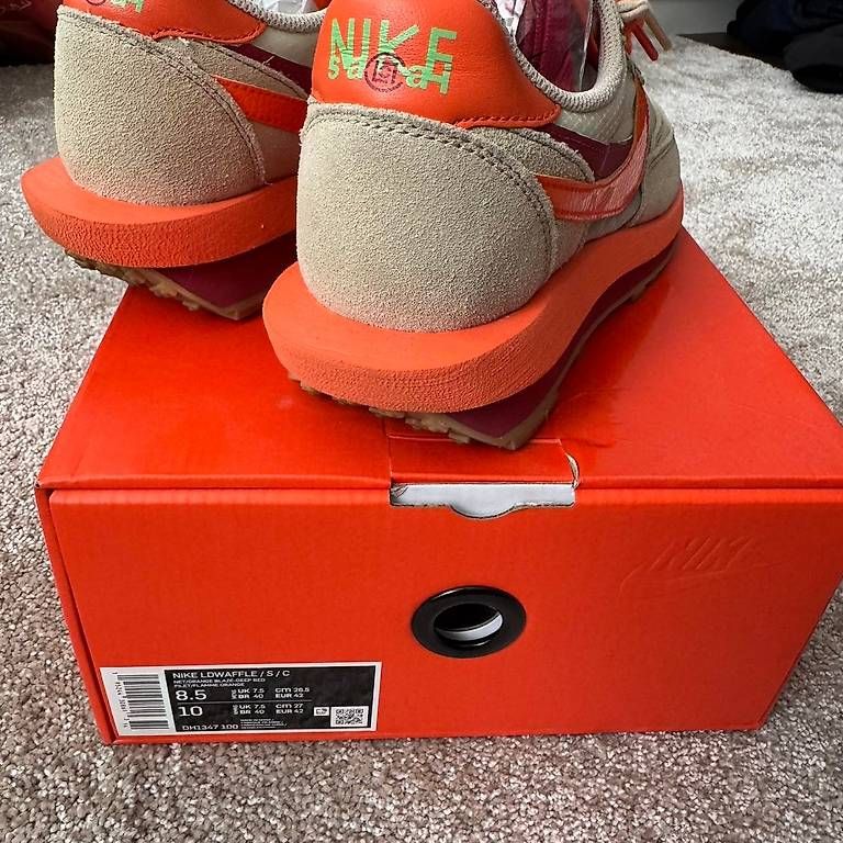 Nike Scarpe da uomo: Nike Sacai Waffle x Clot – Usato da Zürich venduto da bryananthony 1