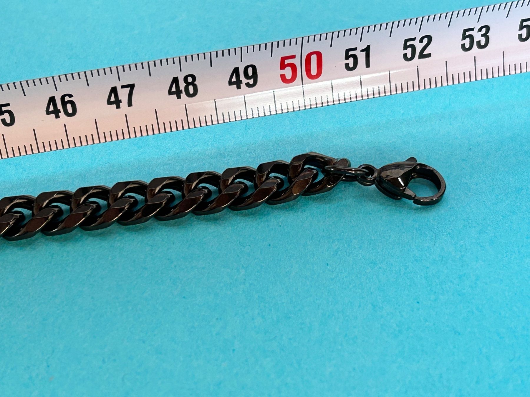 Catenine: Schwarze Panzerkette -Herrenkette Gothik – Nuovo e nell'imballaggio originale da Laufen venduto da Bellavitaboom 7