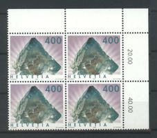 2003, Dauermarken Mineralien, Viererblöcke **