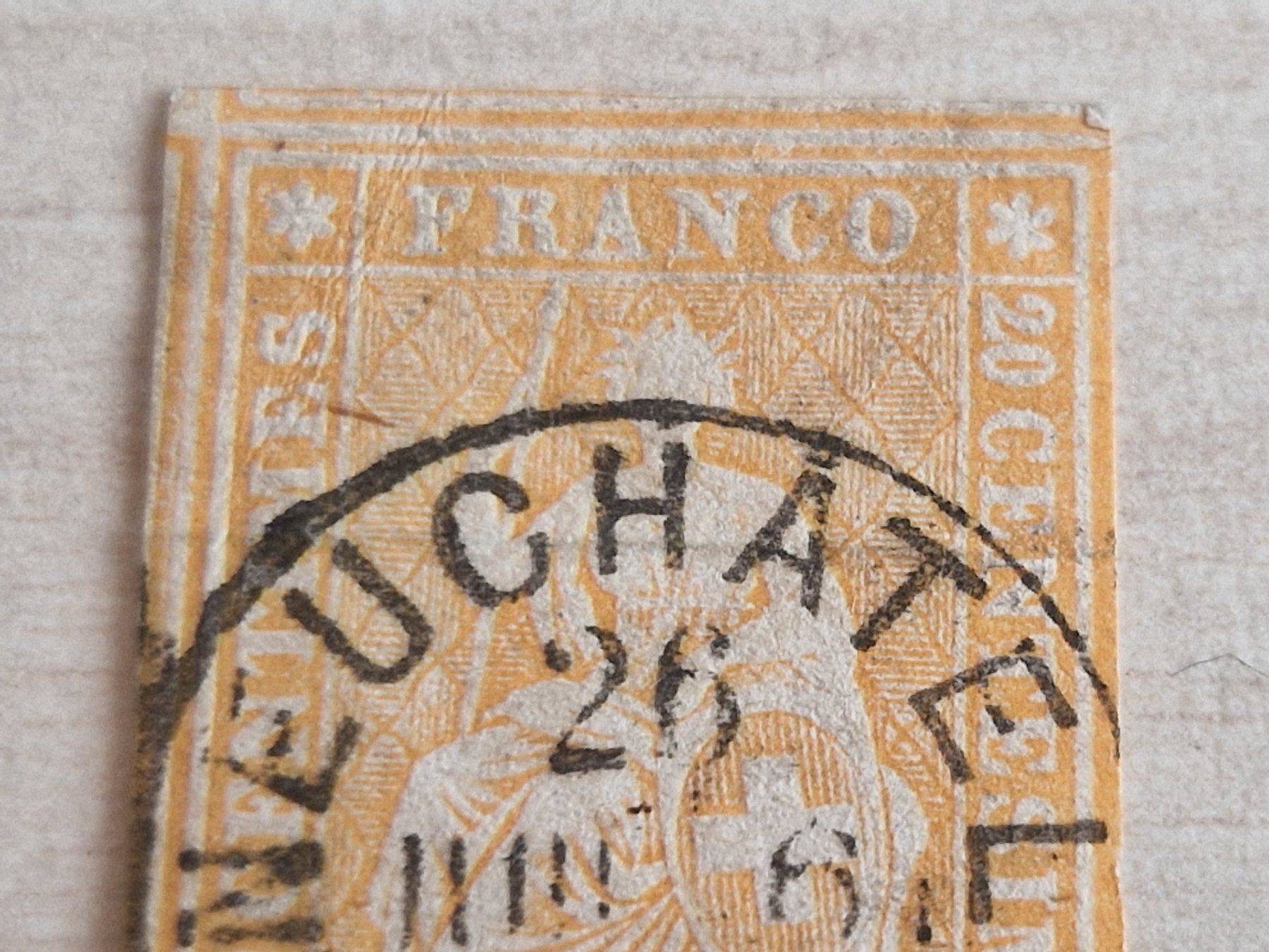 Tutti i francobolli: Strubel 25G, signiert, ab 1.- – Usato da Burgdorf venduto da Glossy01 1
