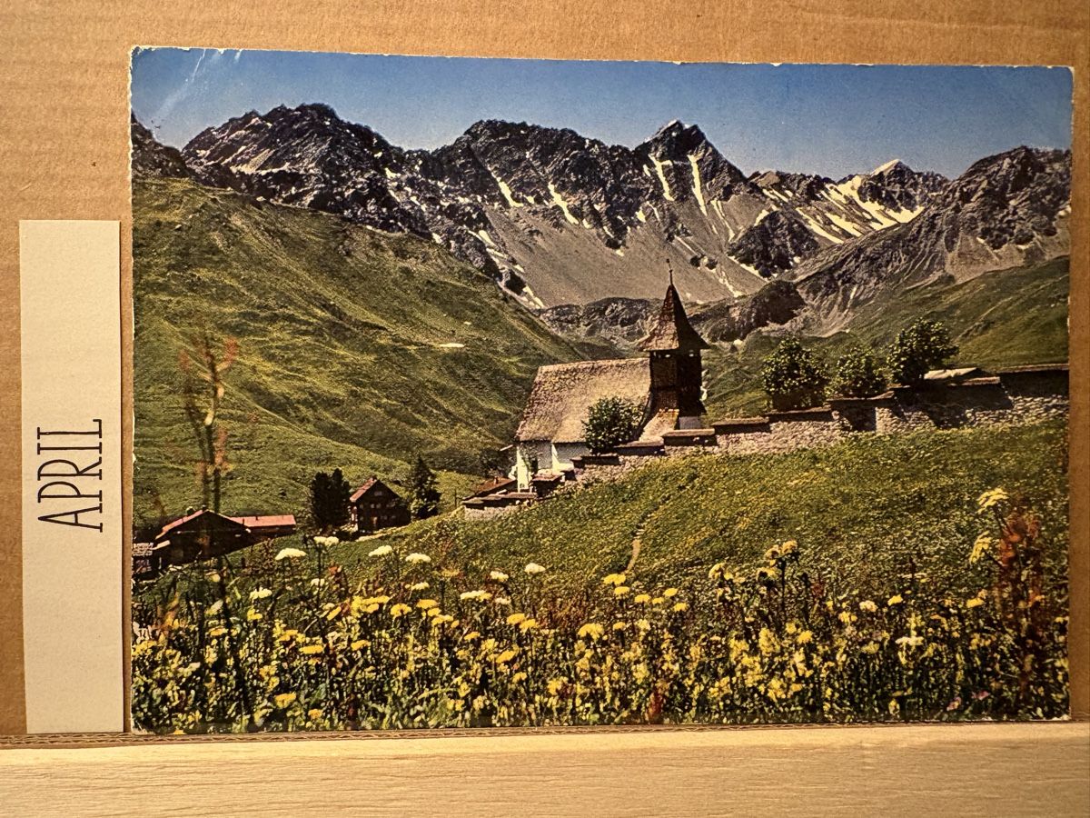 Cartoline postali: AK von Inner Arosa / Bergkirchli – Usato da Rümlang venduto da Kartenpost1