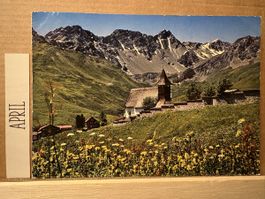 AK von Inner Arosa / Bergkirchli