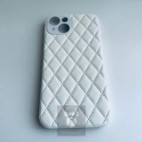 Luxus Schutzhülle Cover Case in Weiss für iPhone 14