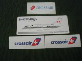 4 Kleber: Crossair / Swisswings