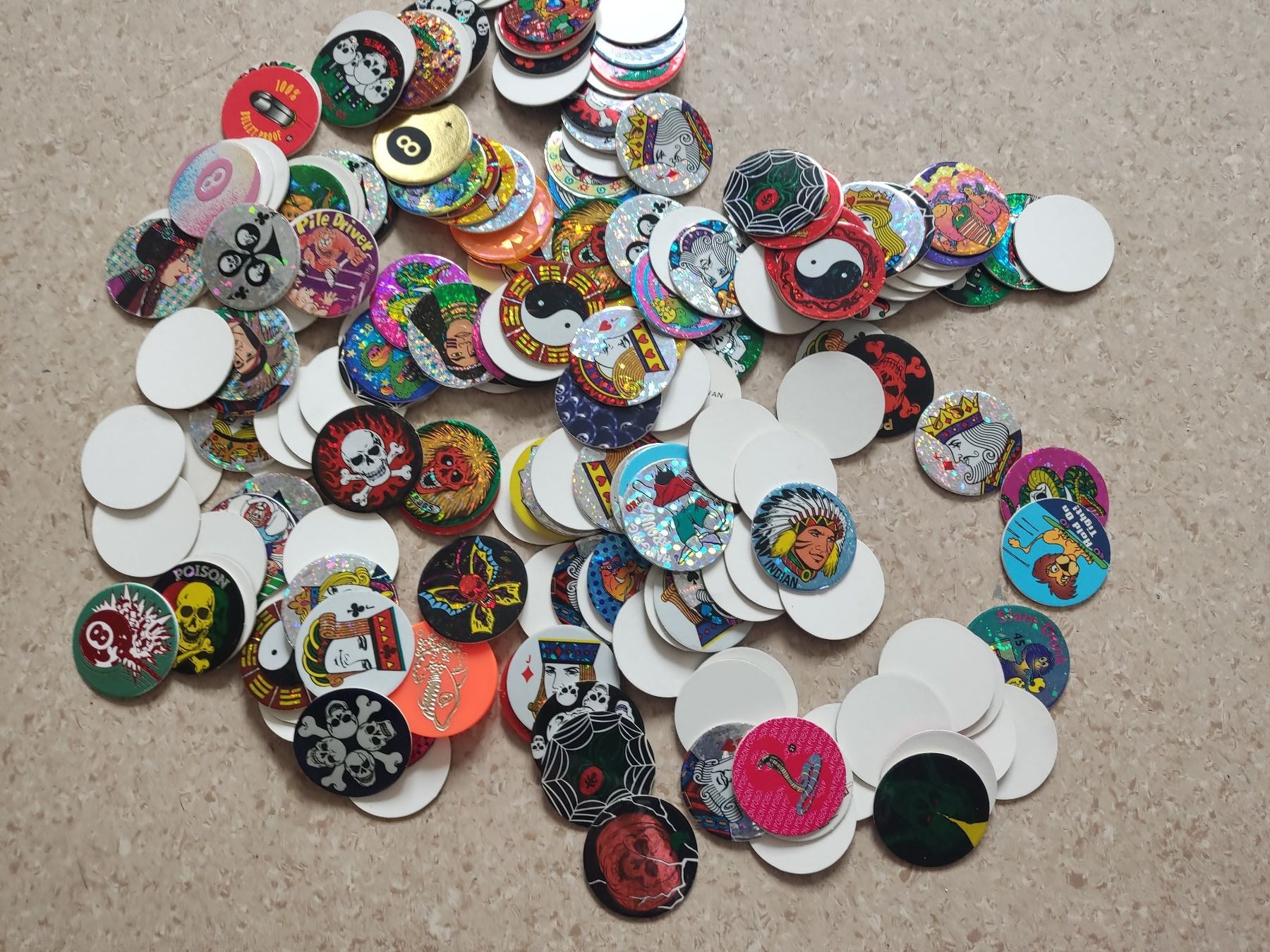 Spiele: Chupa Chups Cap / POGs / Fun Caps 180stk – Gebraucht aus Bütschwil von  3