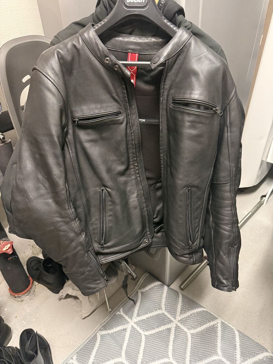 Giacche: Motorradjacke aus Leder – Nuovo (secondo la descrizione) da Hünenberg venduto da Fjackie