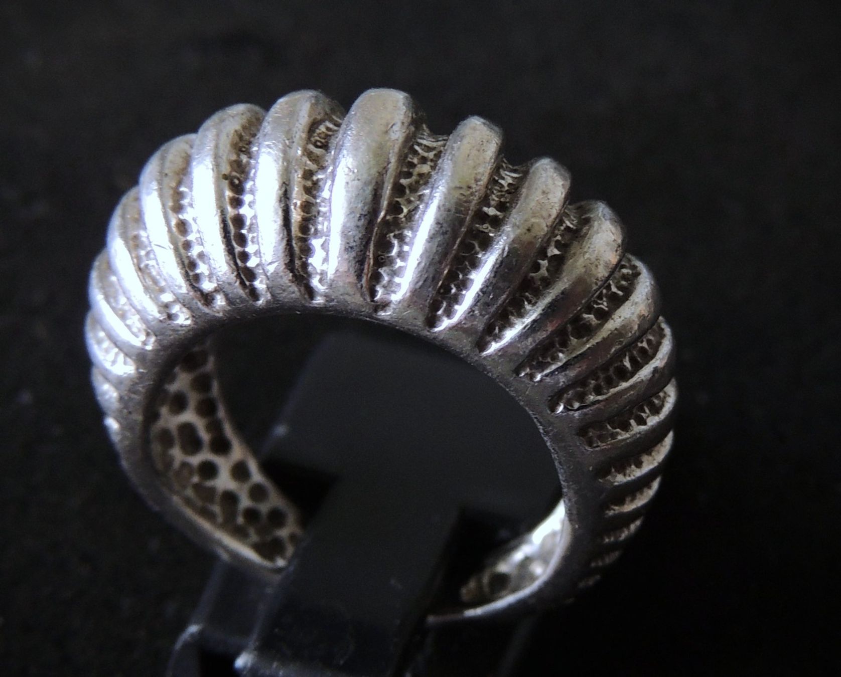 Ringe: Handgearbeiteter Silber 925 Fingerring Stil des Modernismus – Gebraucht aus Waldenburg von schaller707 2