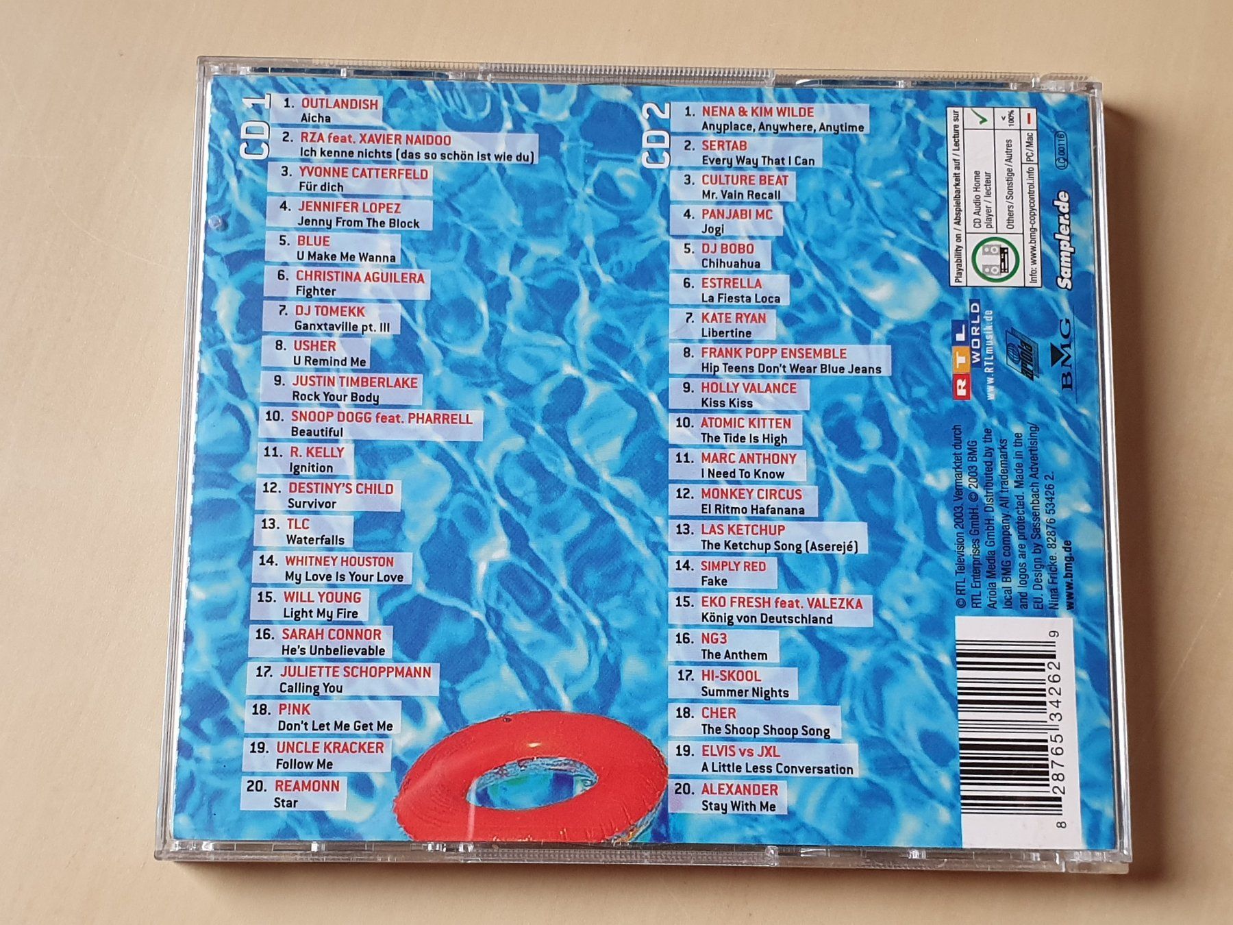 CDs: RTL Sommer Hits 2003 – D'occasion à Stansstad par collectorsshop 1