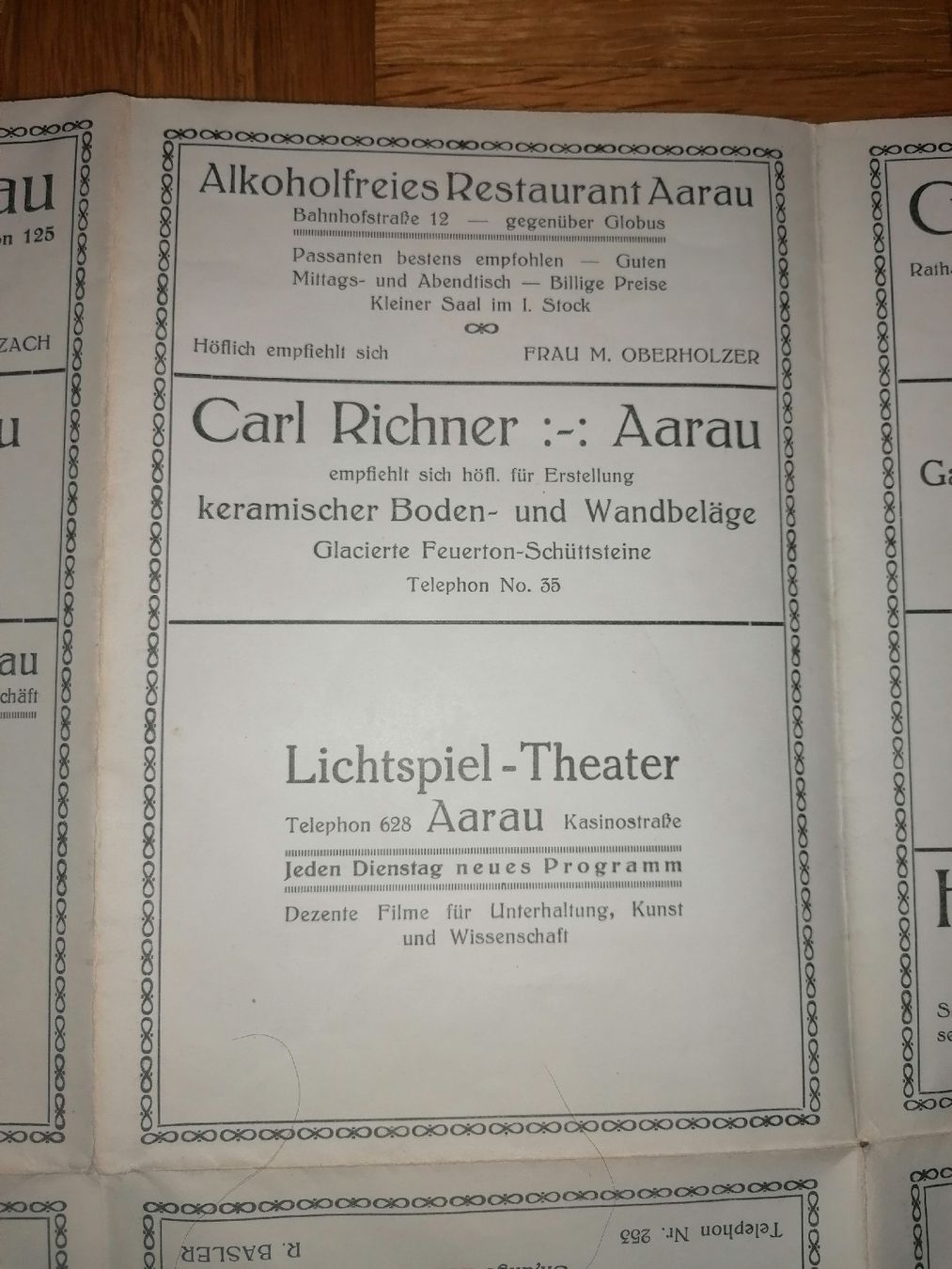 Cartine & Atlanti: 100 jährige Exkursionskarte Aarau und Umgebung – Usato da Hallau venduto da histoiremerveilleuse 5