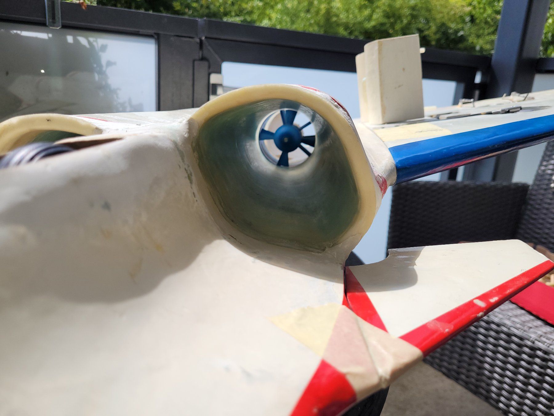 Modellismo RC: Rafale Dual-Impellerjet Eigenbau mit diversen Einbauten – Difettoso da Winterthur venduto da testi67 7
