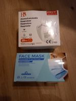 FFP2 Masken neu, originalverpackt und Hygienemasken 15 Stück