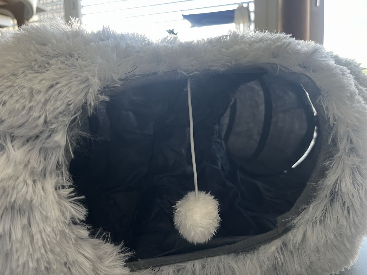 Spielzeuge: Fluffy Cat Bed Tunnel Grey Soft – Neu (gemäss Beschreibung) aus Volketswil von edo_lb9x 4
