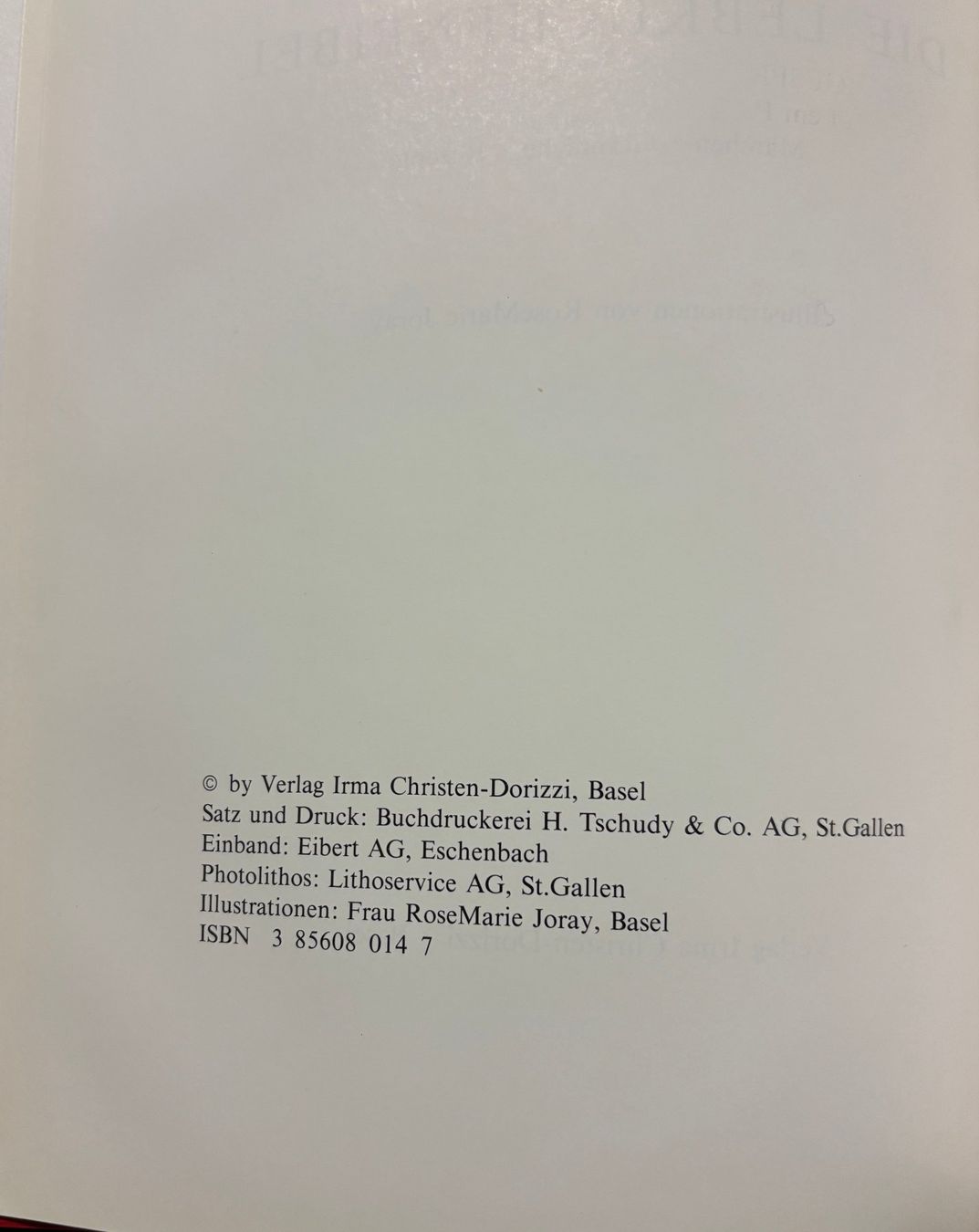 Libri: Irma Dorizzi, Die Lebkuchenfibel – Nuovo (secondo la descrizione) da Sarnen venduto da Livres 2