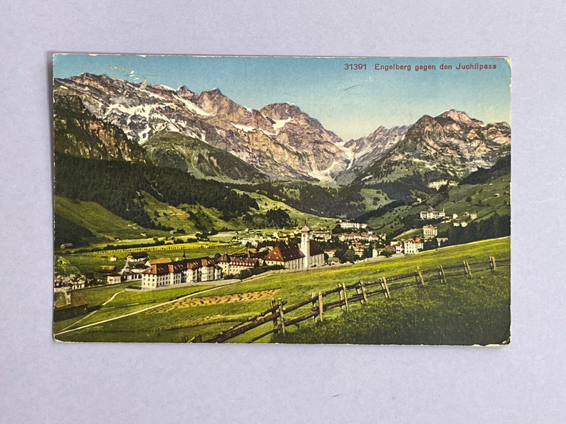 Cartoline postali: Engelberg - gegen den Juchlipass – Usato da Steg VS venduto da danwer74