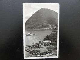 Antike Postkarte Lugano