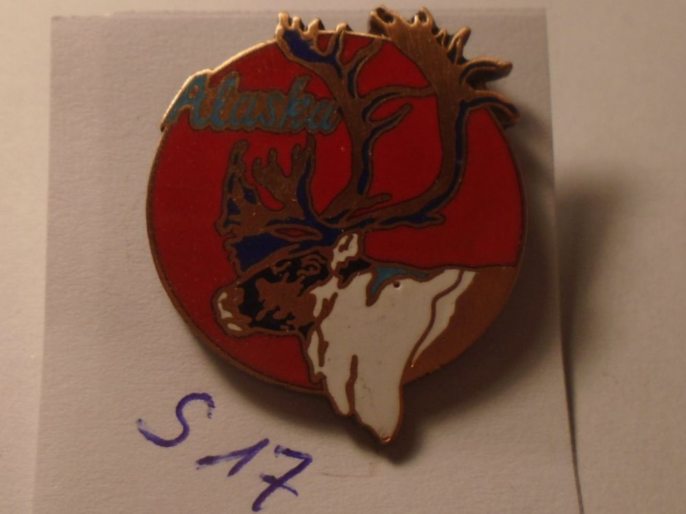 Placchette & Badge: 1 Alaska Elch Pin (S17) – Usato da Winterthur venduto da Beli2000