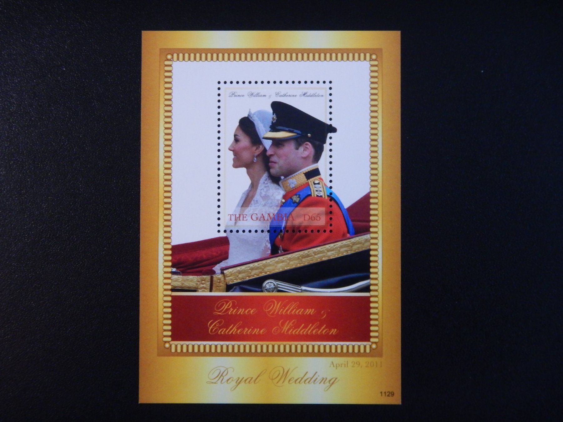 Tutti i francobolli: Gambia Royal Wedding 2011 ** – Usato da Zürich venduto da Muehlekauf