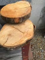 Rondelle, Holzscheibe, Untersetzer, Buche, Hochzeitsdeko