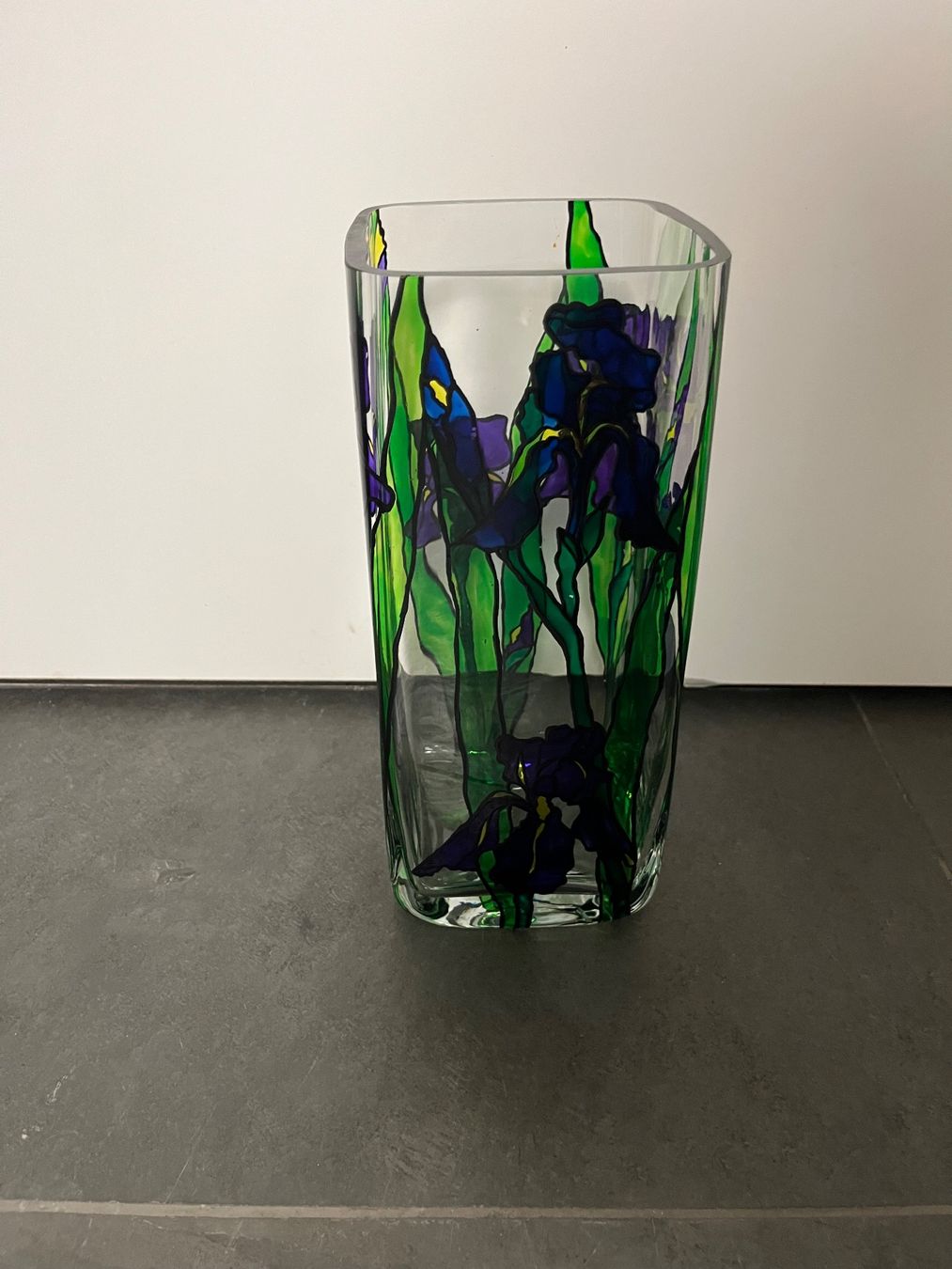 Vasi & Recipienti: Iris Vase handbemalt im Tiffany Stil – Usato da Uster venduto da colmo