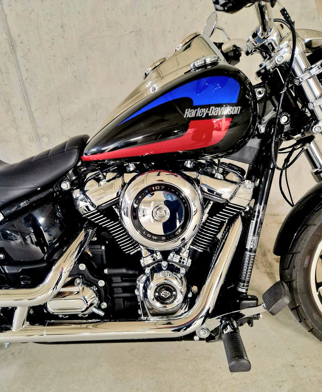 Harley-Davidson Chopper: HARLEY-DAVIDSON FXLR 1745 Low Rider 107 – Gebraucht aus Niederlenz von sagitario68 4