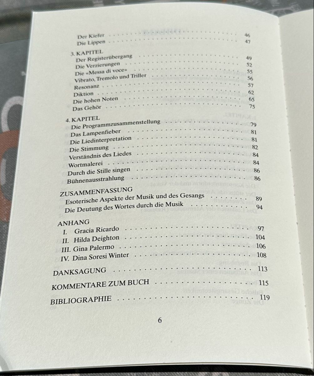 Libri: Gesang und der aetherische Ton - Gracia Ricardos Methode – Usato da Basel venduto da Cora3 3