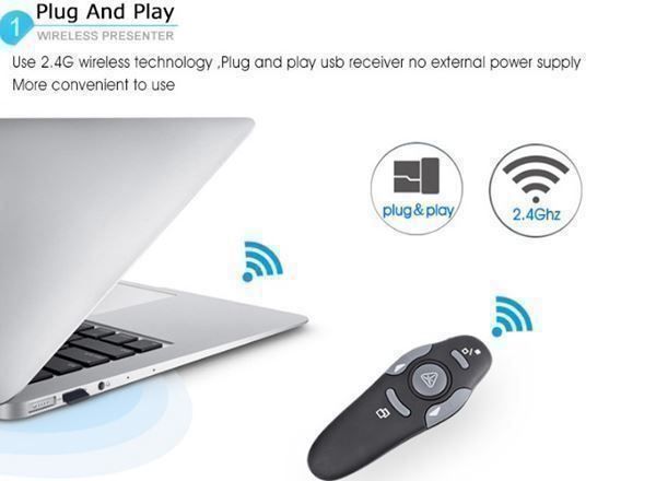 Mouse: Powerpoint Presenter USB-Fernbedienung – Nuovo e nell'imballaggio originale da Unterägeri venduto da RmOnline 5