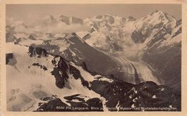 ALPIN: Piz Languard, Bernina-Massiv, Morteratsch um 1918