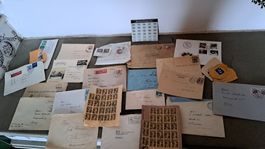 Briefmarken und Briefe Sammlung 