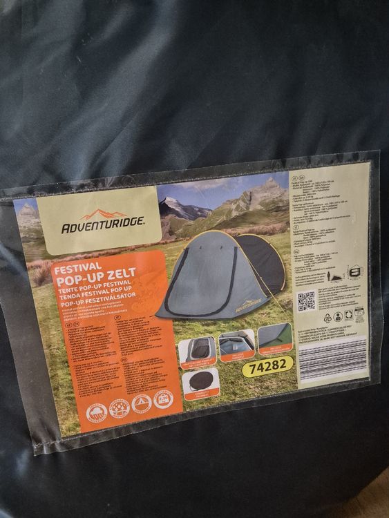 Neuwertiges 2-Personen Pop-Up Zelt von Adventuridge! (Neu (gemss  Beschreibung)) in Basel fr CHF 10  nur Abholung auf Ricardo kaufen