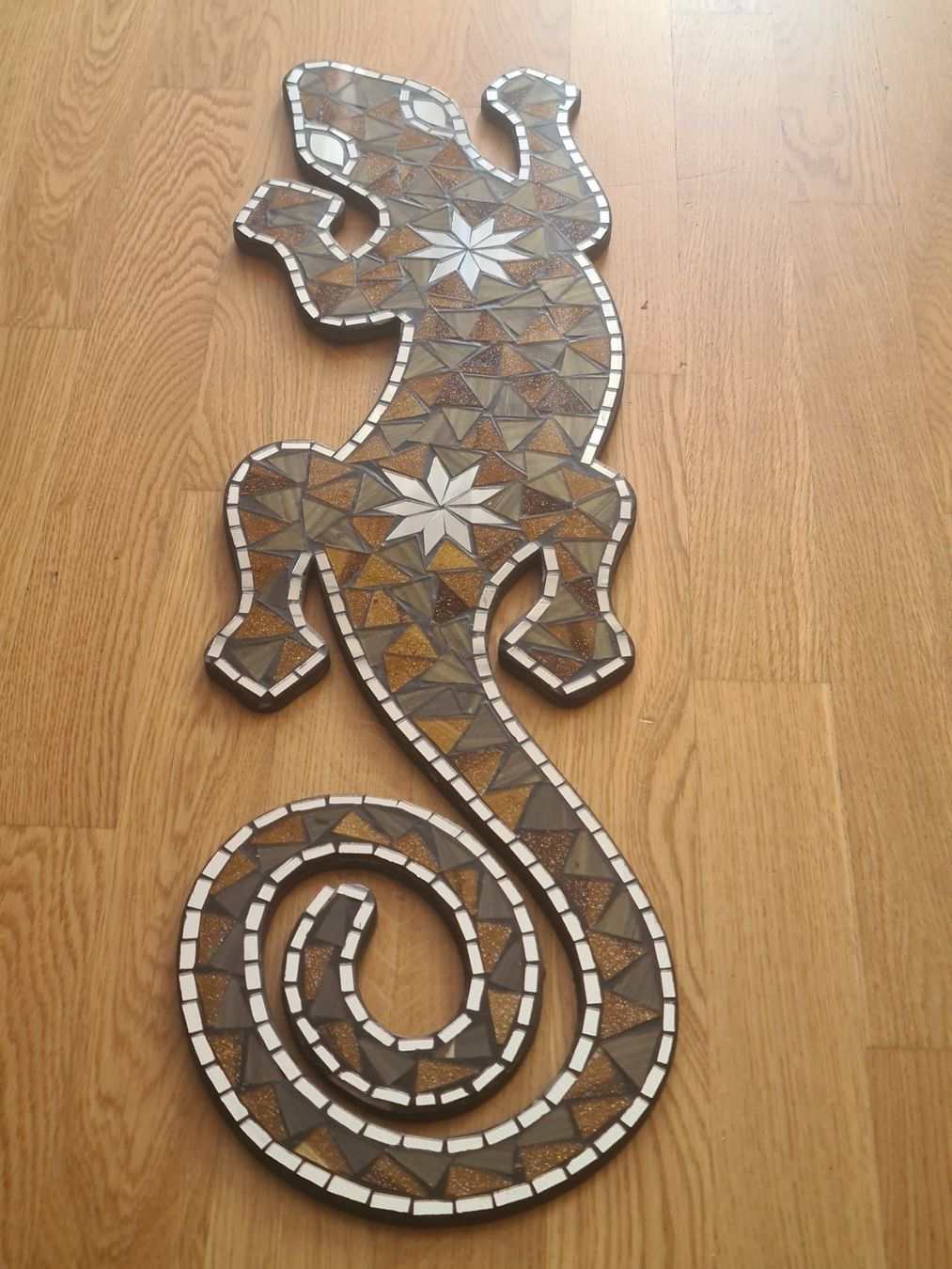 Tutte le decorazioni: Wunderschöne Gecko Wanddeko Mosaik – Usato da Münchenbuchsee venduto da La_piccola